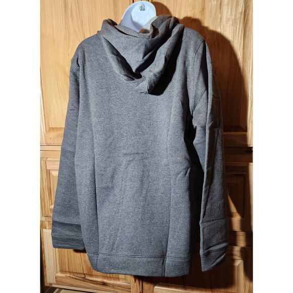 Under Armour Hustle Hoodie – Women’s XL Pullover | Dark Gray Fleece | NWT - Picture 3 of 11